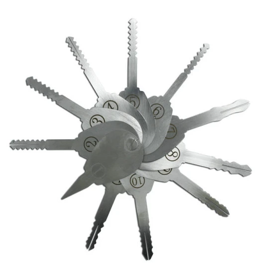 20 pcs Locksmith Tool Full Master Key For Car Auto Jiggler Lock Pick Set And Repair Tools Locksmith Supply