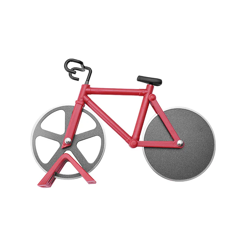 Custom Logo Bicycle Pizza Cutter Wheel with Stainless Steel Blade