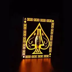 Night club Led light bottle holder bar shelf / bar liquor bottle stand / wireless led acrylic LED Bottle Presenter