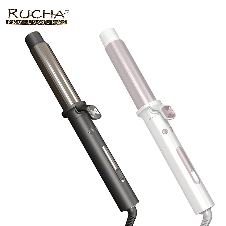 Pink Ceramic coating Curling Iron Wand Styler PTC fast heater Hair Curler LED Fully Automatic Curling Stick