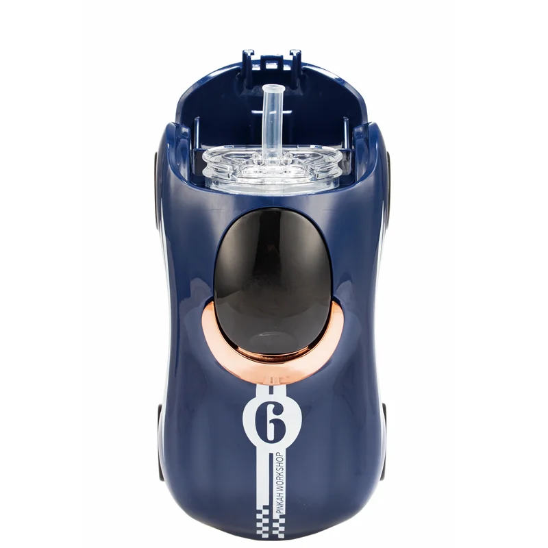 PINKAH New 300ML Sports Car Shape Eco BPA Free Plastic Fun Carton Water Bottle with Shoulder Strap School