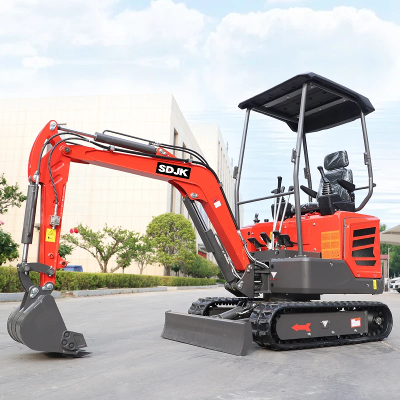 Chinese Good Quality Crawler Excavator 2 Ton for Sale Factory Supplied Mnini Smallest Hydraulic Micro Bagger