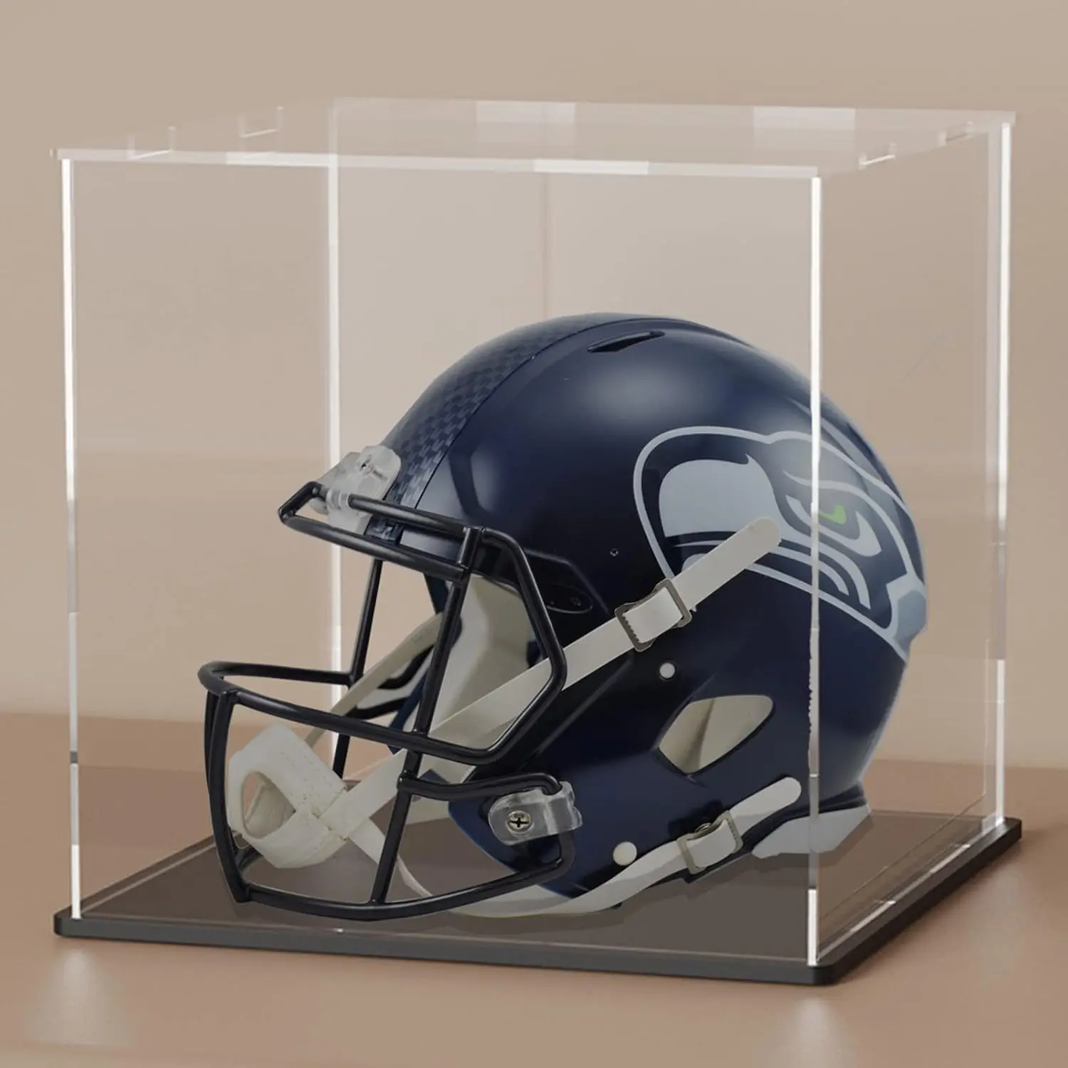 Custom Plexiglass Display Case Clear 12x12x12 Inch Acrylic Hat Box for Collectibles and Figures