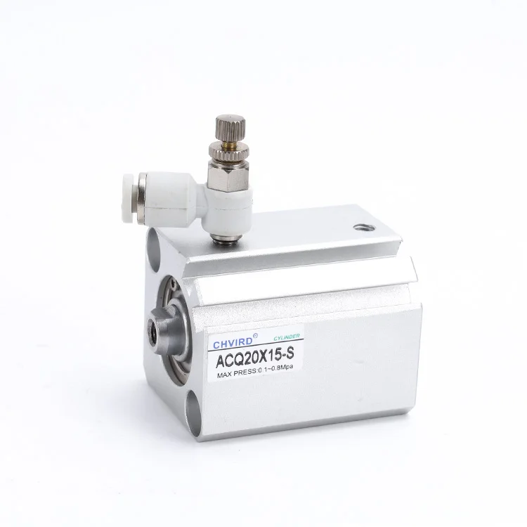 To Sale Airtac Type ACQ Series Compact Double Acting  Thin  Air Cylinder