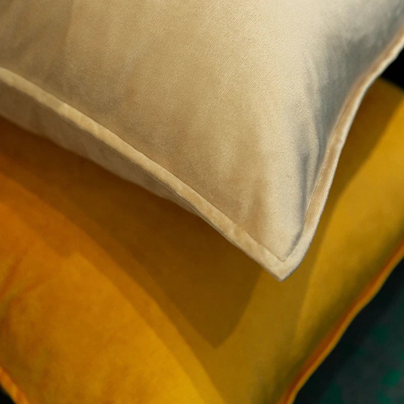 Индивидуальная бархатная наволочка для подушки домашний декор роскошная дивана-кровати подушка гостиной 55 х55