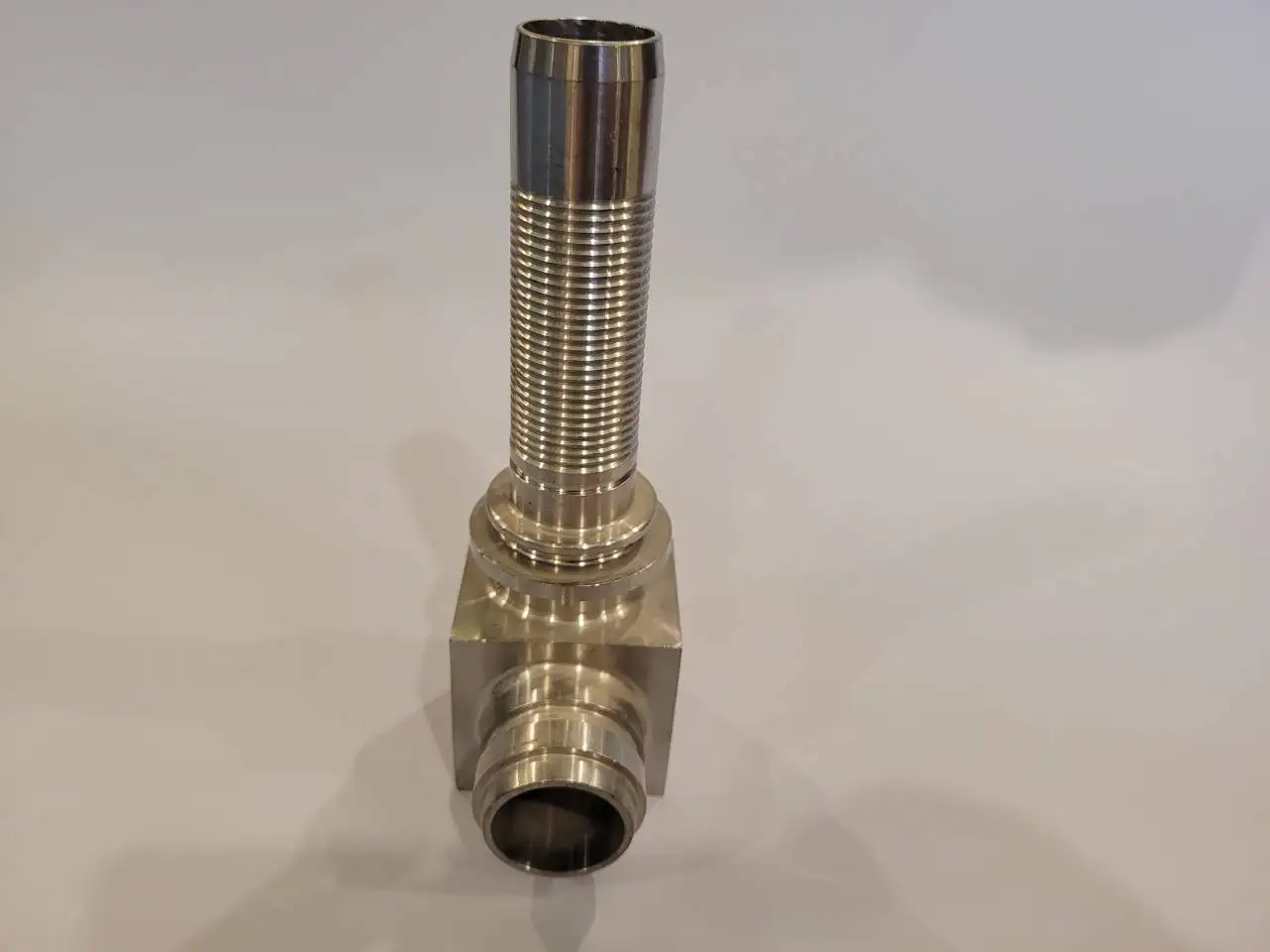 Gr1 Gr2 Titanium two-way connection pipe connection machined parts/exhaust titanium products