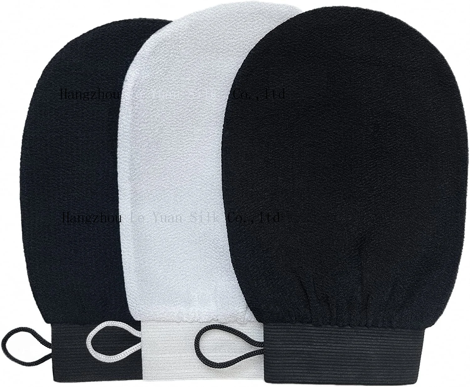 Bathroom Products 150D Single Viscose Scrub Mitt Tan Removal mitt Magic Peeling Mitt For Spray Tan