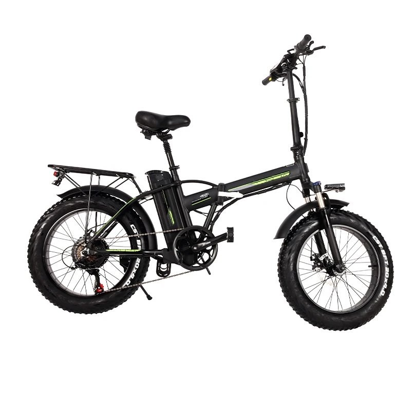 long range 20 inch fat tire electric folding bike 500w e bike foldable electric bicycle