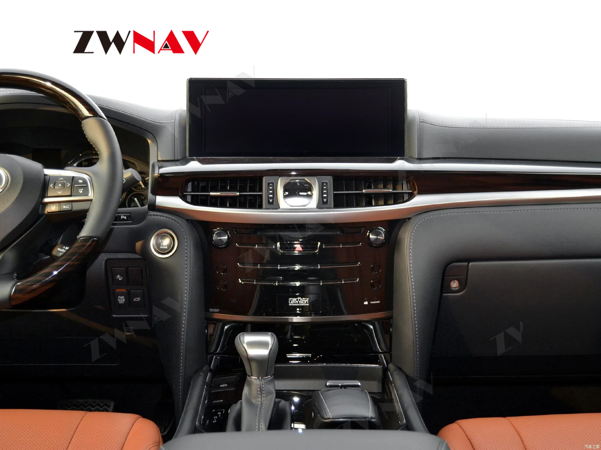 ZWNAV 2 Din Автомобильный Радио стерео приемник Android 10 для Lexus LX570 2015 2016 2017 2018 2019 2020 2021 GPS Navi головное