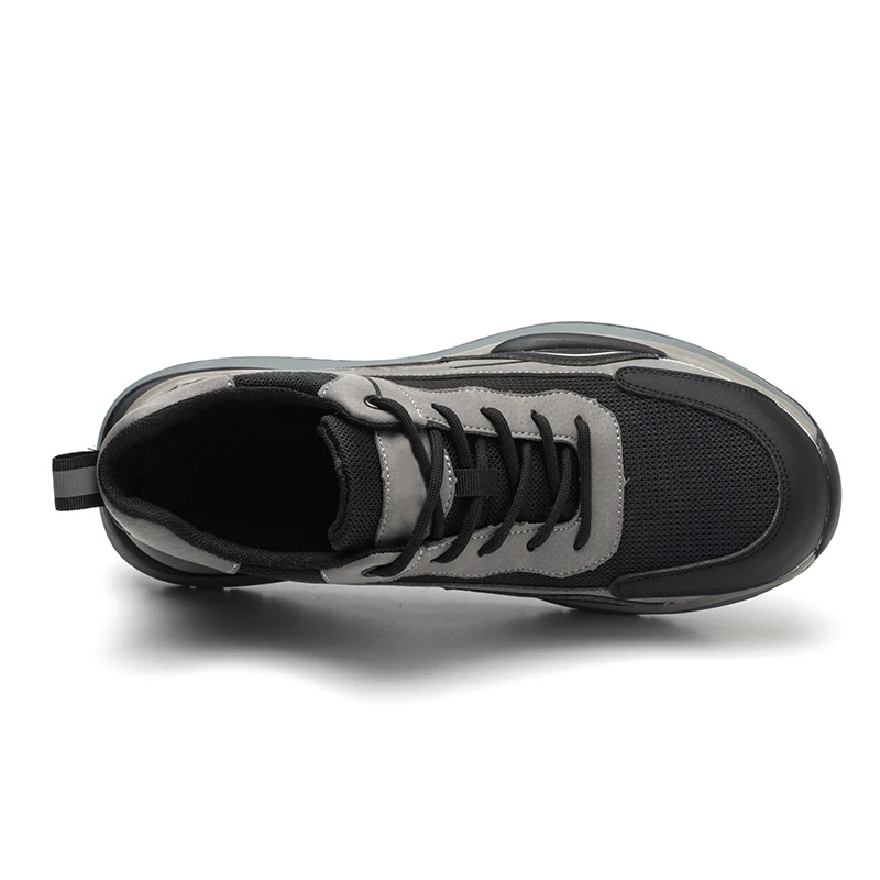 2023 best selling industrial Protective Fashion Breathable Work Boot Woodland Labor slip on safety shoes for men light weight