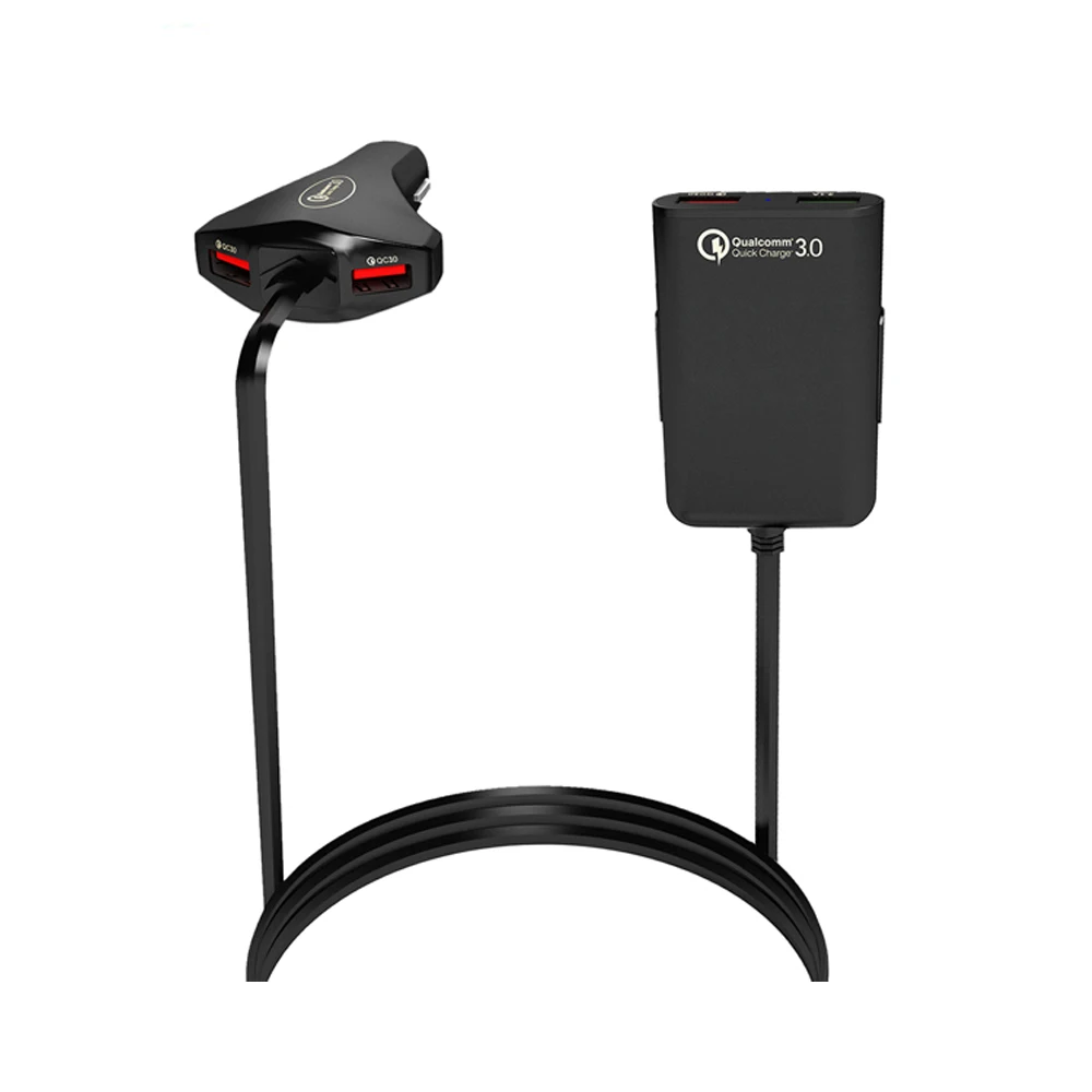 
SIPU fast charging 4 usb port back seat car charger 