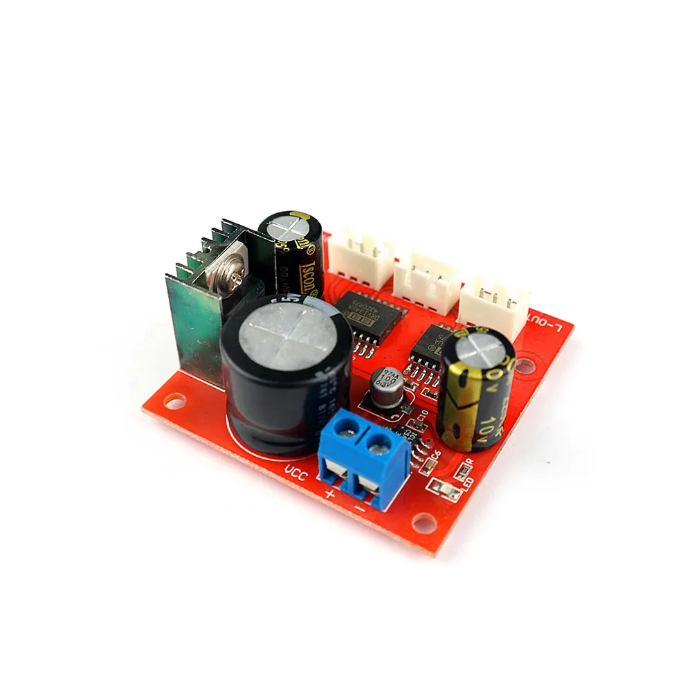 Taidacent Signal Power BTL Differential Output Headphone Amp Amplifier Balanced DRV134 Unbalanced to Balanced Board Module