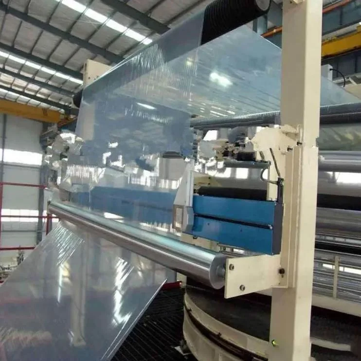 Single Layer And Multi-layer Cast Film Extrusion Line CPE CPP Casting Film Production Line