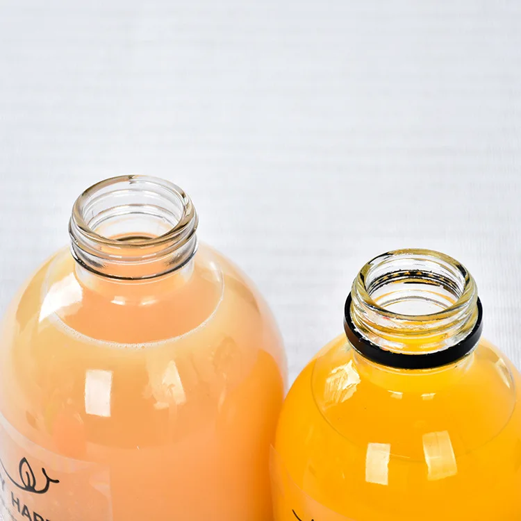hot selling wholesale price unique design 500ml glass bottle for juice reusable glass juice bottles glass bottles for juice