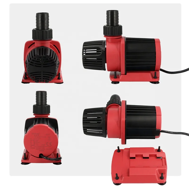 9000L/H Frequency Aquarium Submersible Pump Marine Fish Pond Fountains Hydroponics Aquarium Water Pump
