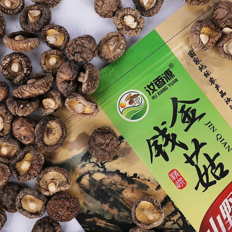Qinling specialty artificial selection of small shiitake Money Dried Edible mushrooms