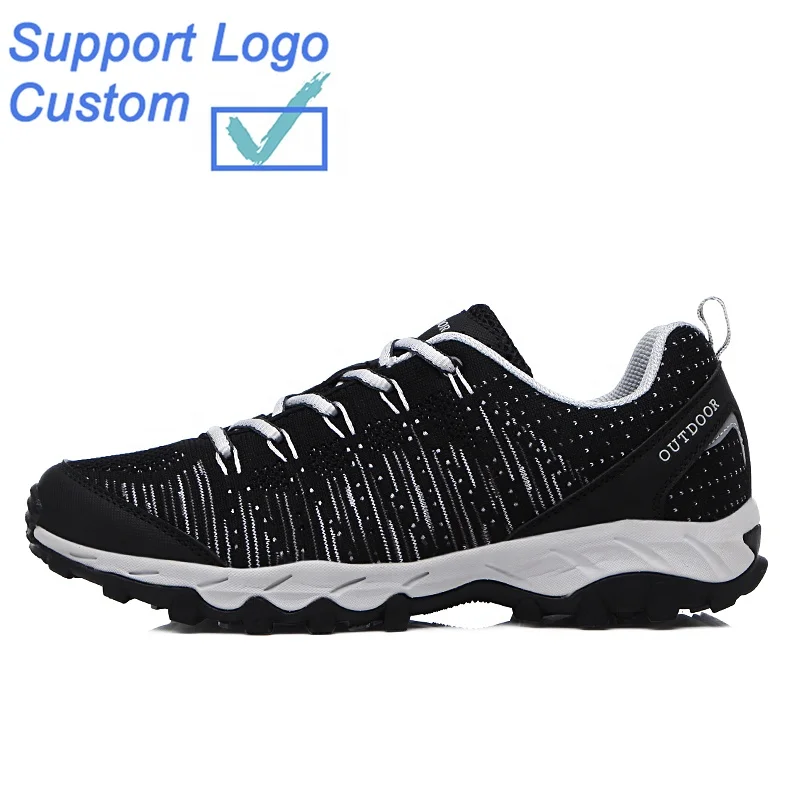  Hiking Shoes custom designed shoes Men High-Traction Low-top Walking Breathable Sneakers for Outdoor Trekking