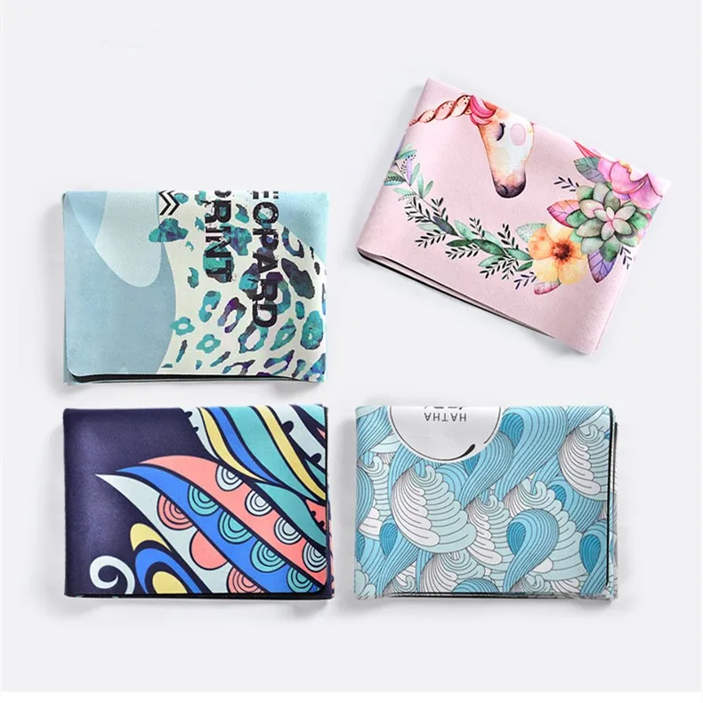 Custom Custom Patterned Non-Slip Foam, 6mm Thick, Home Gym Pilates, Travel Carry Strap Yoga Exercise Mat