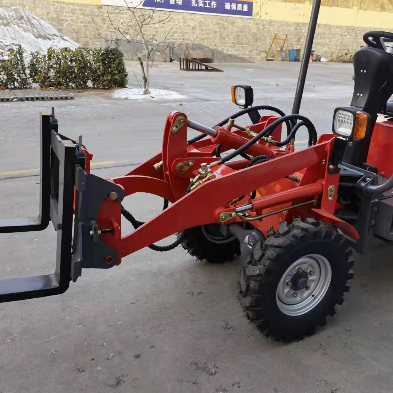 CHL120E Electric Green Environmental Protection 1.2 Ton Small Loader