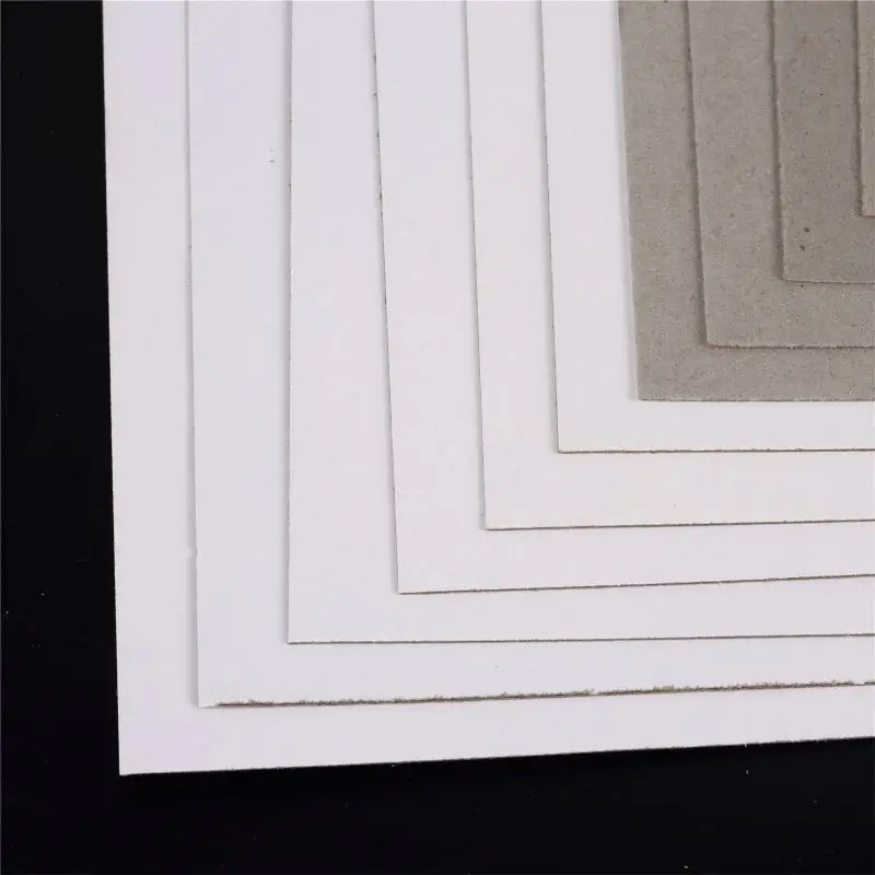 Consumer Box Hand Bag Name Card Raw Material 200gsm 400gsm Grey Back Paper Duplex Board