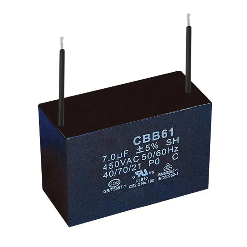 microwave oven capacitor 1uF 250v long life time low esr capacitor