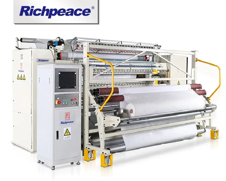 Компьютеризированная многоигловая вышивальная машина Richpeace для стеганых