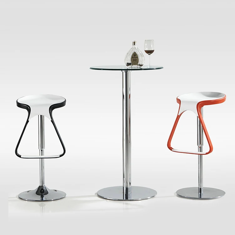 
Modern Minimalist Bar Counter Stool ABS Furniture High Bar Chairs for Bar Table 