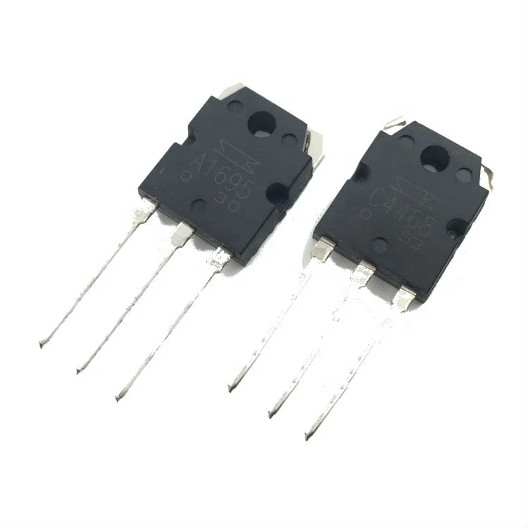 Audio power amplifier transistor 2sc4468 2sa1695 c4468 a1695 TO 3P electronic (1600523116833)