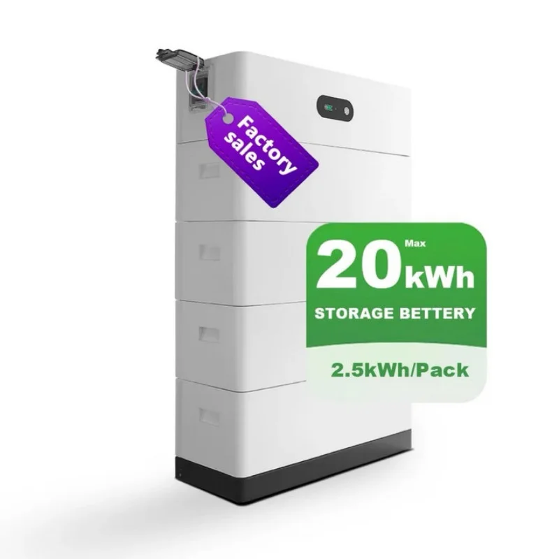 20kwh 30kwh 40kwh BMS High Voltage Stacked Battery 100AH 256v 307.2v 409.6v Battery Lithium Floor Installation