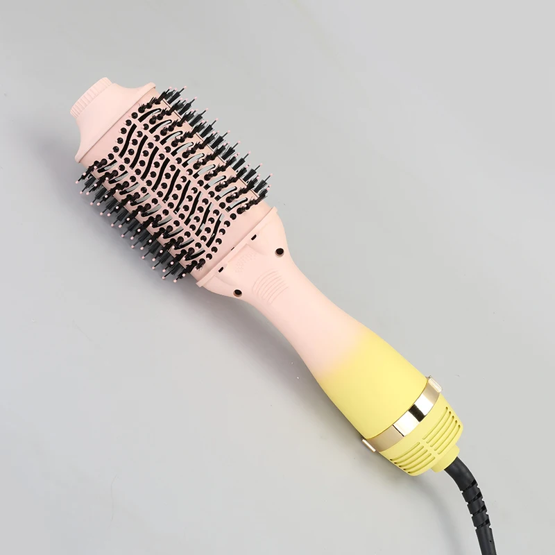 Custom One Step Hair Dryer Hair Curler Dryer Brush Rotating Hair Dryer Brush Hot Air Comb Blowout Brush