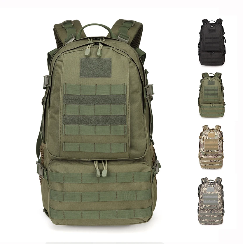 Оптовая продажа тактический рюкзак 35 л 40 черный хаки нейлон 600d 900d Оксфорд полиэстер для активного отдыха альпинизма кемпинга пешего туризма