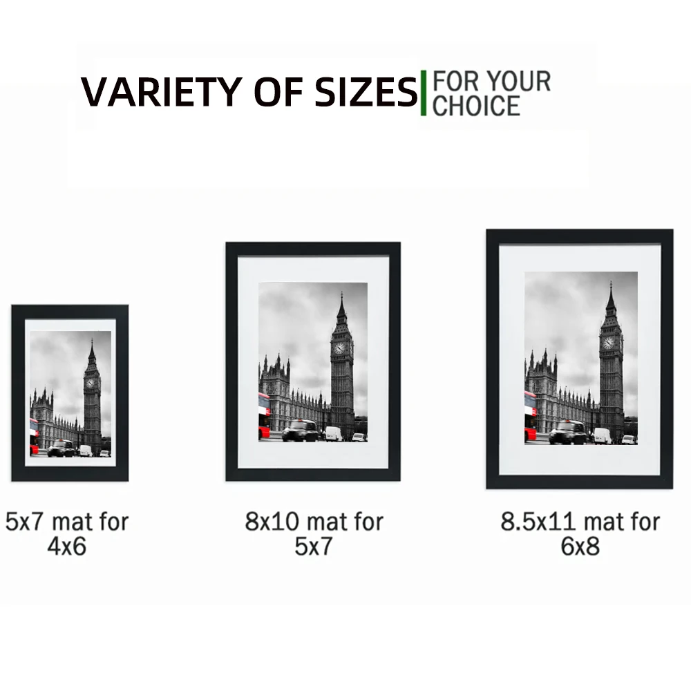 New Product Simple Style Wood Photo Picture Frames For Home Decor Wholesale