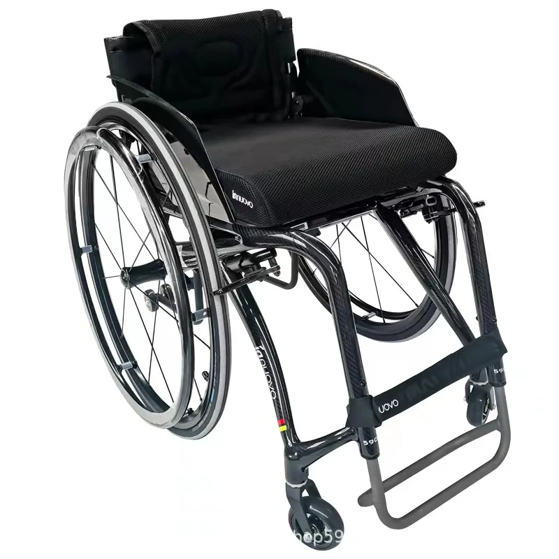 High cost performance ultra lightweight 7.5kg carbon fiber multifunctional sports wheelchair