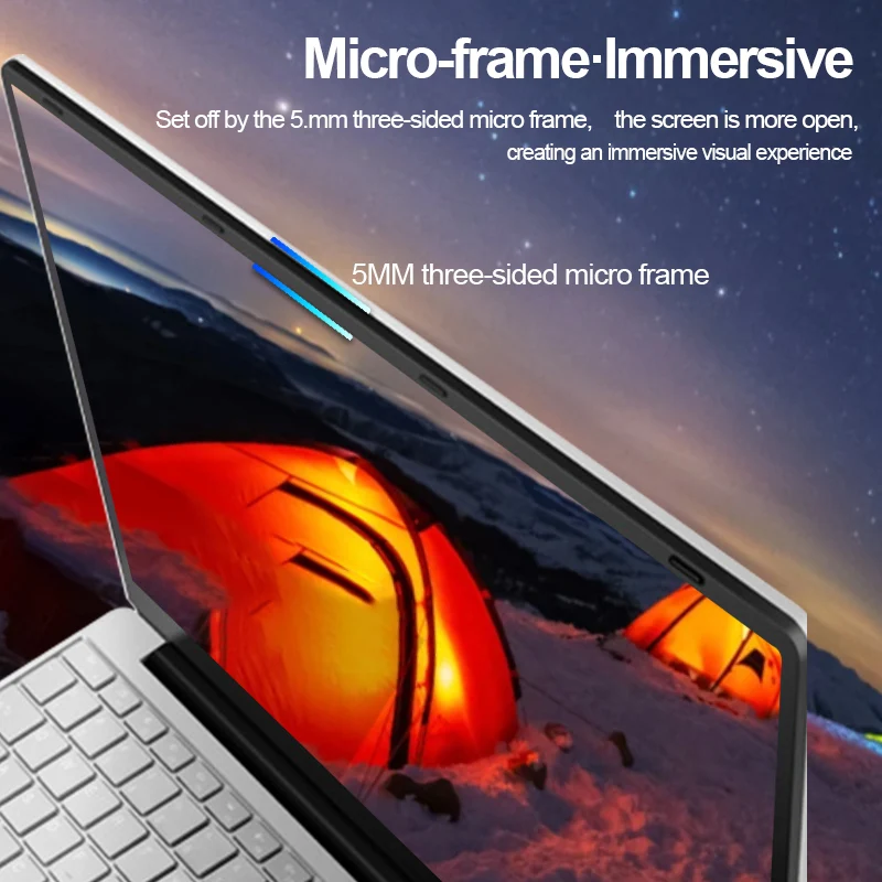 China Intel Celeron J4125 HD 15.6 inch Silver color DDR4 12G 256G SSD Student Office laptop in stock