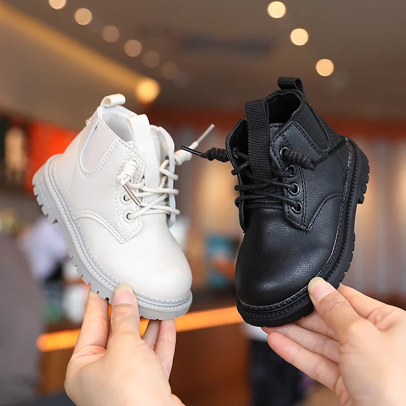 881 New Autumn Winter Children Casual Shoes Baby Girls Fashion Casual Winter Thicken Warm Snow Boots Kids Outdoor Snow Boots