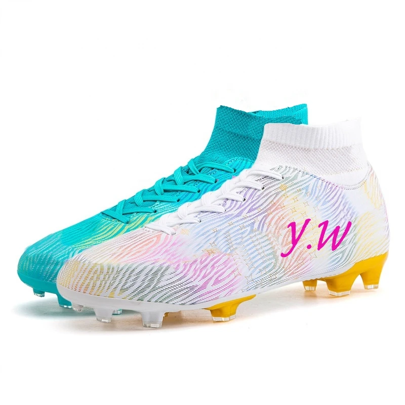 Manufacturer Oem Professional Fg Ag Football Cleats Boots Custom Embossed Soccer Shoes For Men