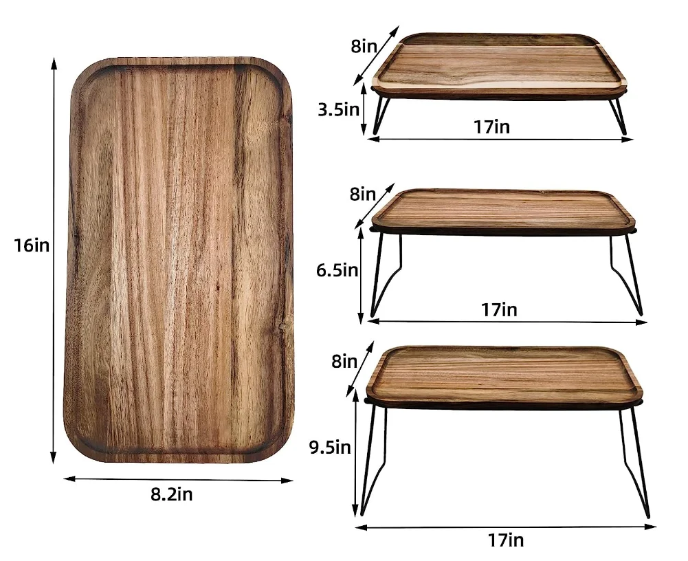 Hot sale Acacia Wooden Dessert Table Display Set Decorative Tray 3 Tier Cupcake Stand 3 level serving catering tray