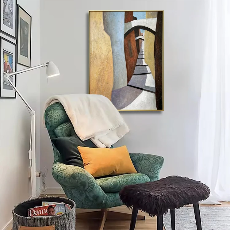 Juan Gris знаменитые художественные репродукции картины искусство импрессионист Ренессанс эстетический романтизм настенная живопись декор комнаты