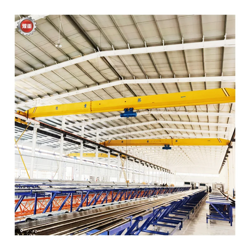 China 1 2 3 5 8 15 ton 20 30 tons 5 meters 20 span multifunction small single beam overhead crane hoist malaysia price