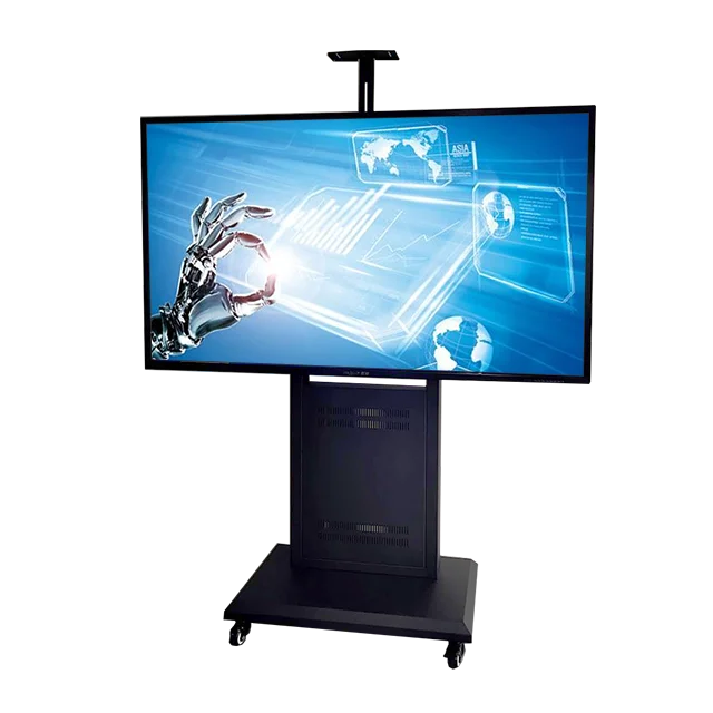 
Really Factory 2020 New Arrival Mobile LED Metal TV Stand for 40 