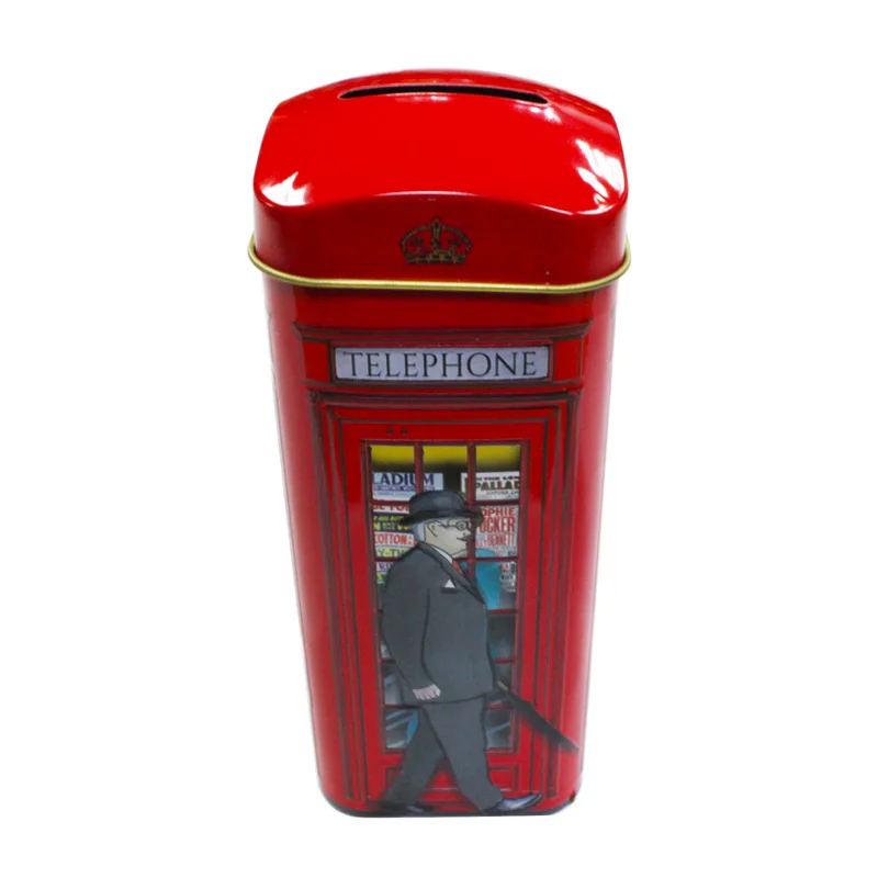 Rectangle Custom Tin Box Manufacturers Wholesale Tea Tin Cans Metal Packaging