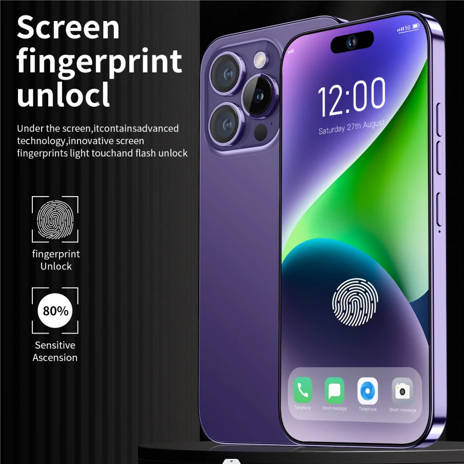 Free sample fast delivery 5g de smartphones amoled 7.3 inch full screen Portable small 5g smartphone s23 ultra original telefons