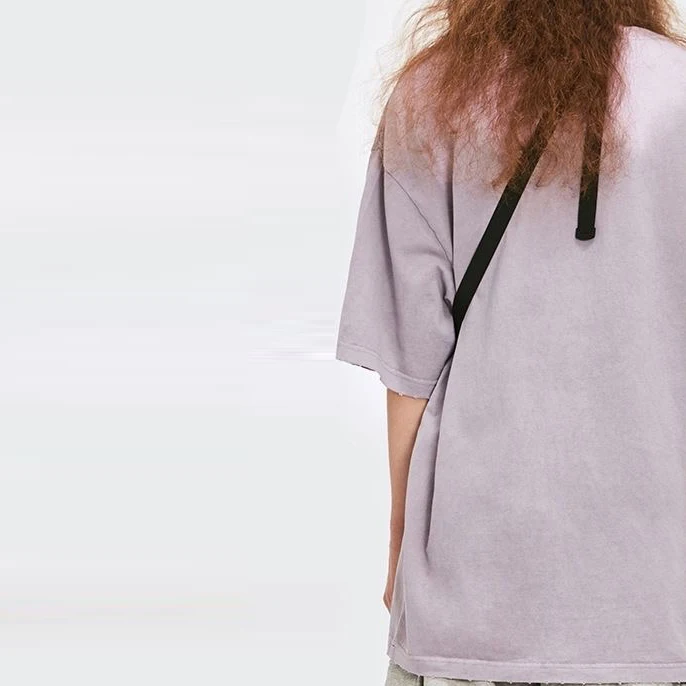 Magic Temperature Change Color Thermochromic Plain T Shirt For Men Sensitive Heat Clothing 100% Cotton T-Shirts Tshirt Tee Shirt