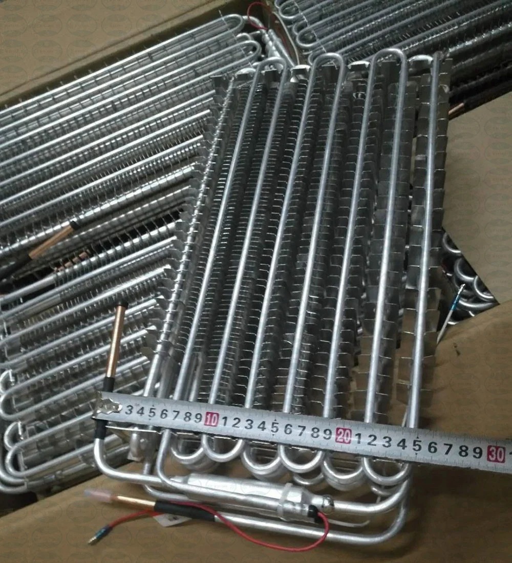 Aluminum Fin Type evaporator for fridge and refrigerator with defrost heater