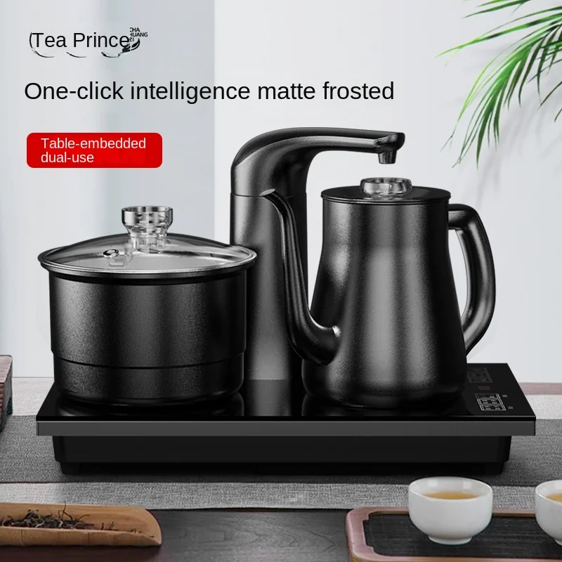 Digital Control 1L Stainless Steel Electric Tea Pot Kettle Factory Price for Household and Hotel Use Glass Tea/Coffee Pouring