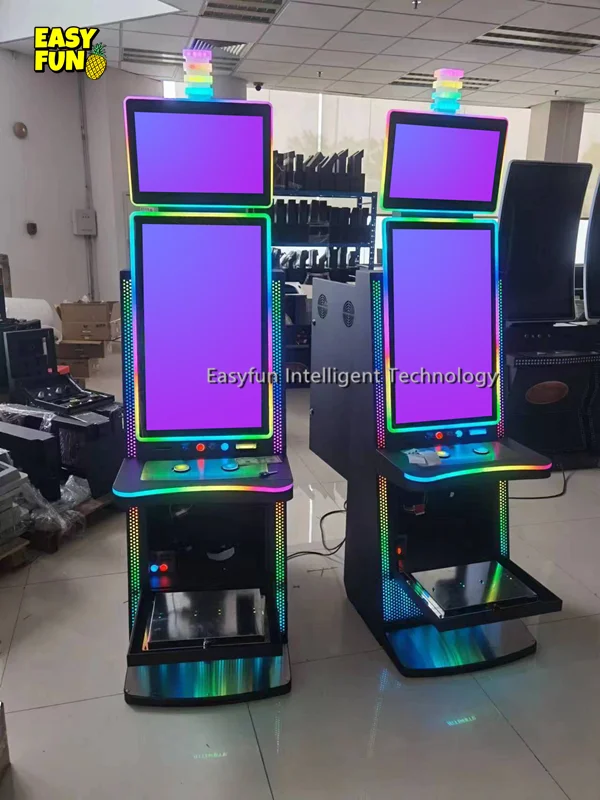 America Hot touch screen wheel nudge game machine arcades game room coin master linking skill game machine
