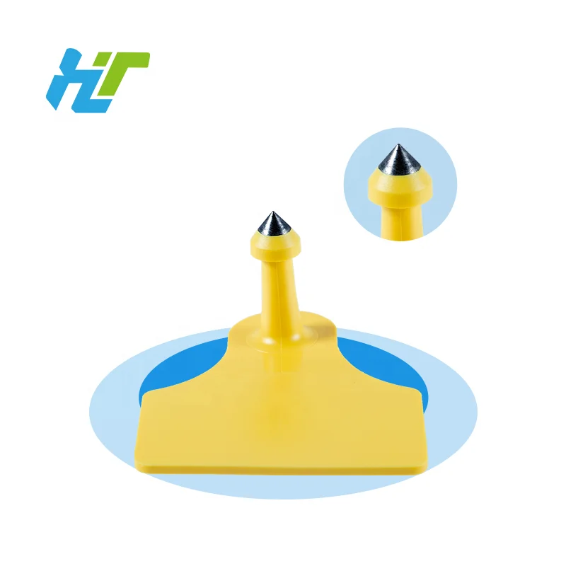 CH0027+CH0002 Large Plastic Livestock Ear Tags for Sheep Cattle Calf Hog with Number