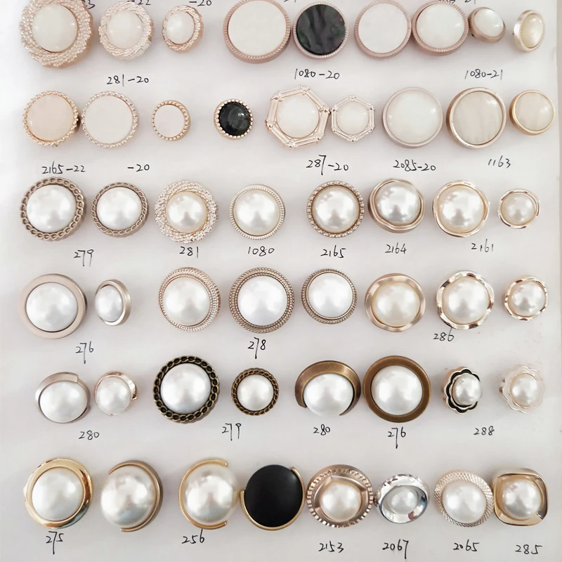 New Style painting pearl plastic round button,pearl women cloth button