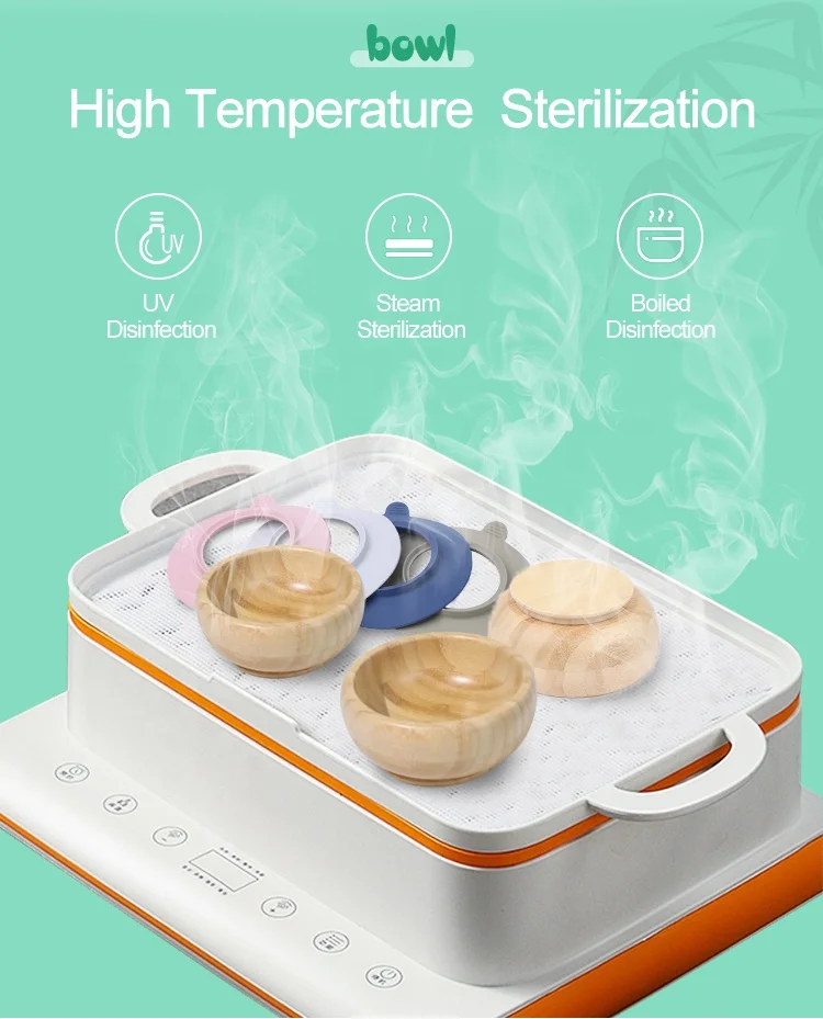 Custom Eco-friendly Mini Bamboo Bowl Tableware Round Bulk Baby Wood Bamboo Small Food Salad Eat Bowl Kids With Silicone Suction