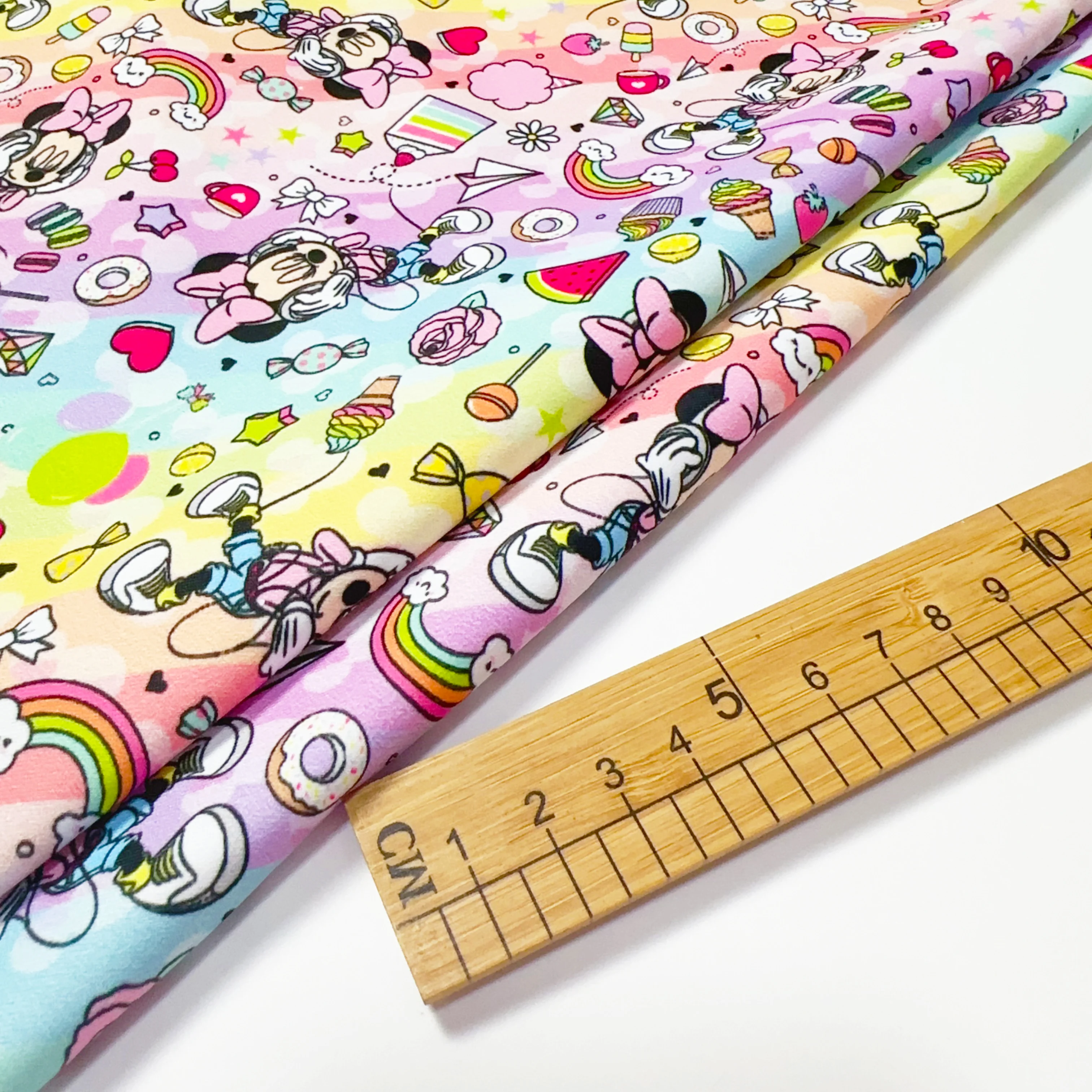 Custom digital printing 4 way stretch digital printed Dbp fabric Custom Designs Double Brushed Poly Printed Fabric for Clothes